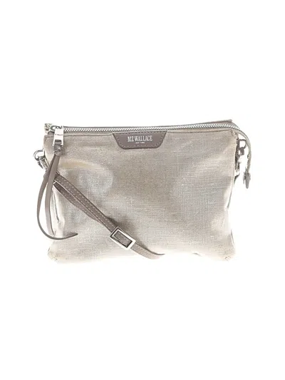 Pre-owned Mz Wallace Crossbody Bag In Gold