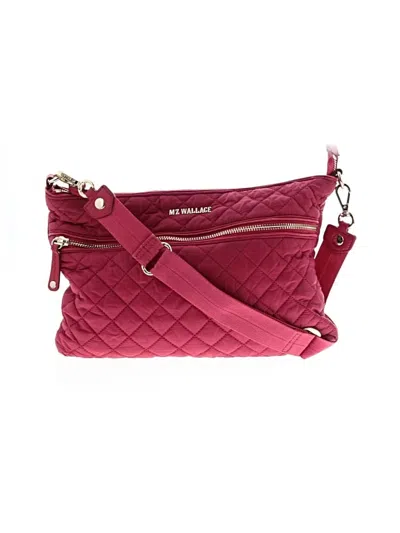Pre-owned Mz Wallace Crossbody Bag In Pink