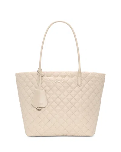Mz Wallace Daily Medium Quilted Tote Bag In Neutral