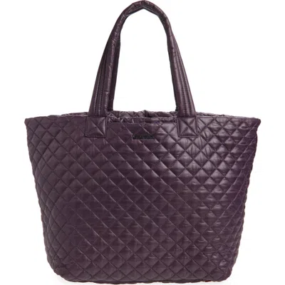 Mz Wallace Deluxe Large Metro Tote In Purple