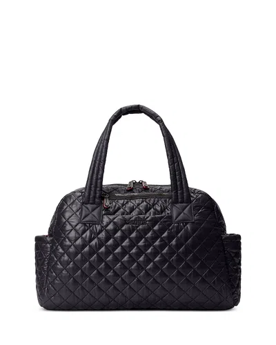 Mz Wallace Jimmy Deluxe Weekender In Black