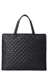 Mz Wallace Large Metro Box Tote In Black