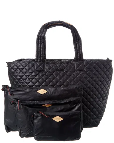 Mz Wallace Large Metro Deluxe Tote In Black