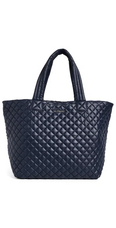 Mz Wallace Large Metro Deluxe Tote Navy