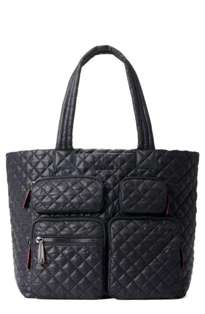 Mz Wallace Large Metro Quilted Nylon Travel Tote