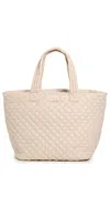 Mz Wallace Large Metro Tote Deluxe Buff In Buff