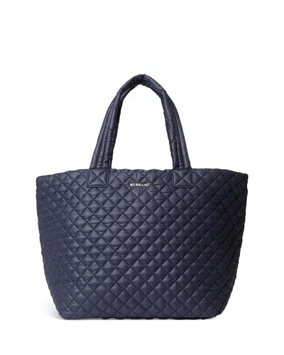 Mz Wallace Large Metro Tote Deluxe In Dawn/silver