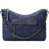 Mz Wallace Madison Everday Quilted Nylon Crossbody Bag In Dawn