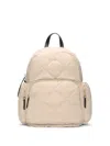 Mz Wallace Madison Quilted Backpack In Neutral