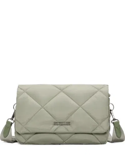 Mz Wallace Madison Quilted Crossbody Bag In Blue