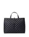 Mz Wallace Medium Astor Diamond Quilted Top Handle Bag In Black/black