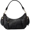 Mz Wallace Medium Chelsea Nylon Shoulder Bag In Black