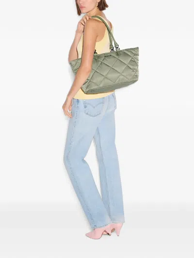 Mz Wallace Medium Madison Quilted Tote Bag In Pink