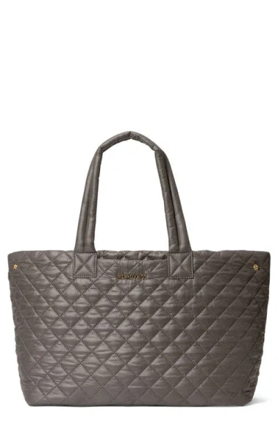 Mz Wallace Medium Metro City Tote In Metallic