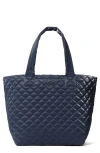 Mz Wallace Medium Metro Deluxe Quilted Nylon Tote