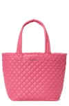 MZ WALLACE MEDIUM METRO DELUXE QUILTED NYLON TOTE