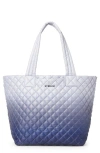 Mz Wallace Medium Metro Deluxe Tote In Blue
