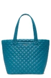 Mz Wallace Medium Metro Deluxe Tote In White