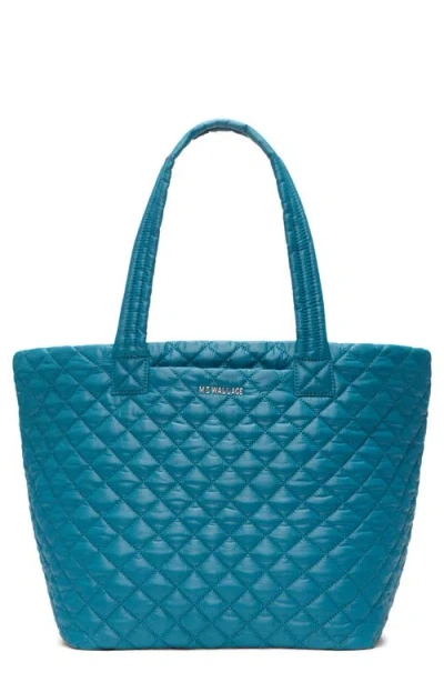 Mz Wallace Medium Metro Deluxe Tote In Blue