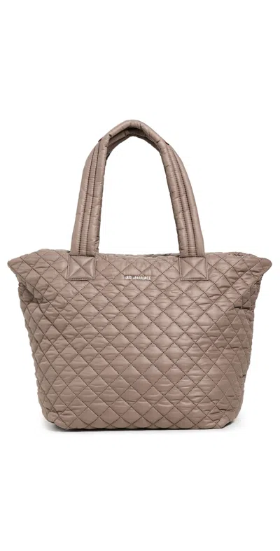 Mz Wallace Medium Metro Deluxe Tote Morning Dove
