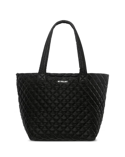 Mz Wallace Medium Metro Quilted Tote In Black