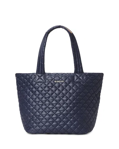 Mz Wallace Metro Deluxe Medium Tote In Blue