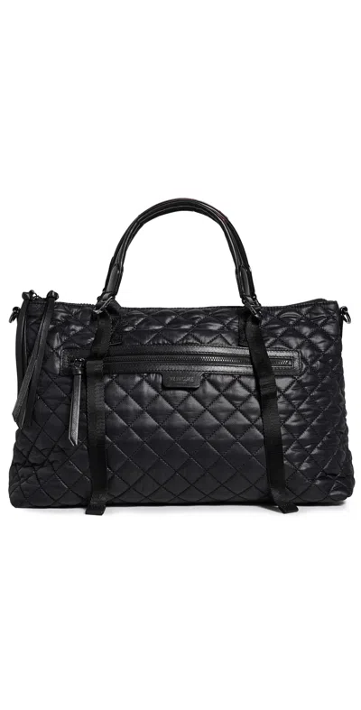 Mz Wallace Medium Park Satchel Black