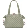 Mz Wallace Medium Sutton Deluxe Tote In Green