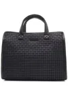 MZ WALLACE MZ WALLACE MEDIUM WOVEN BOX TOTE