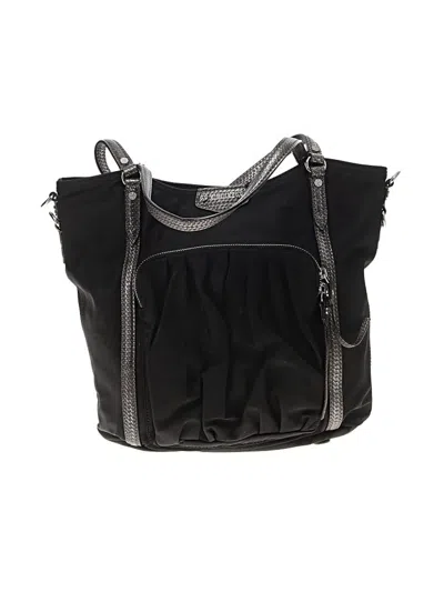 Pre-owned Mz Wallace Messenger In Black