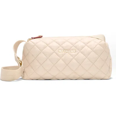 Mz Wallace Metro Boxy Crossbody Bag In Neutral