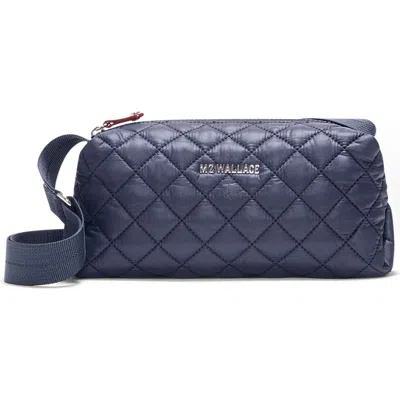 Mz Wallace Metro Boxy Crossbody Bag In Blue