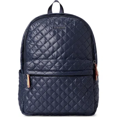 Mz Wallace Metro Deluxe Backpack In Blue