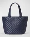 Mz Wallace Metro Deluxe Medium Tote In Navy