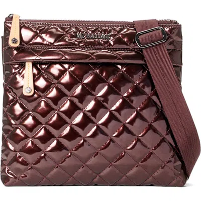 Mz Wallace Metro Flat Quilted Nylon Crossbody Bag