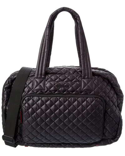 Mz Wallace Metro Overnight Duffel Bag In Black