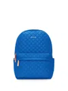 Mz Wallace Metro Quilted Backpack In Blue