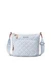 Mz Wallace Metro Scout Extra Small Crossbody In Chambray