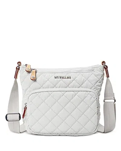 Mz Wallace Metro Scout Extra Small Crossbody In White