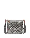Mz Wallace Metro Scout Extra Small Crossbody In Burgundy