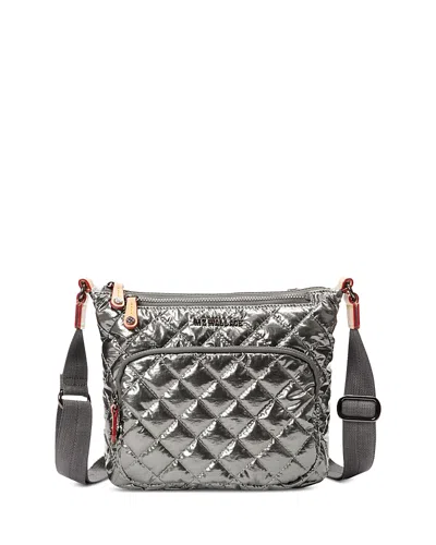 Mz Wallace Metro Scout Extra Small Crossbody In Burgundy