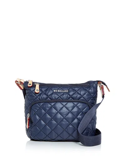 Mz Wallace Metro Scout Quilted Crossbody Bag In Dawn