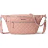 Mz Wallace Metro Sling Bag In Dusty Rose