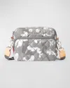 Mz Wallace Small Metro Quilted Nylon Camera Bag In Multi