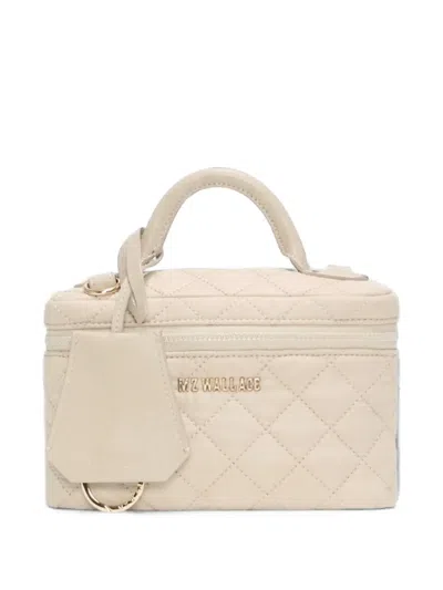 Mz Wallace Metro Train Case Tote Bag In Neutral