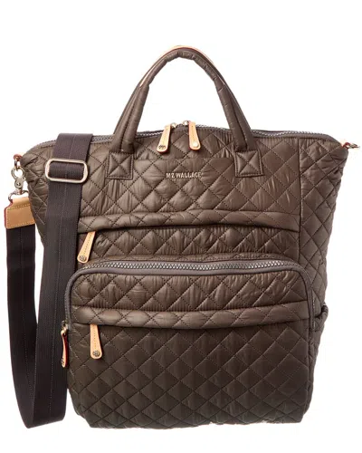 Mz Wallace Metro Utility Backpack In Gray