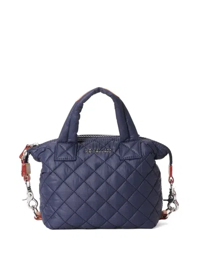 Mz Wallace Micro Sutton Cross-body Bag In Blue