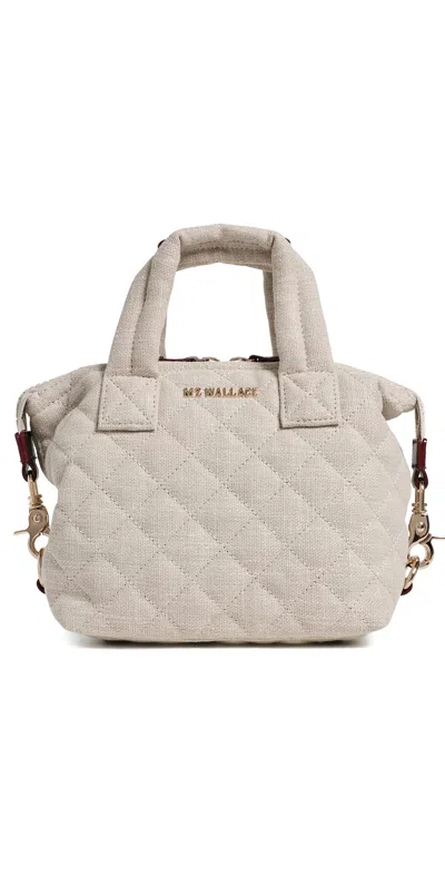 Mz Wallace Micro Sutton Sandy Linen In Neutral
