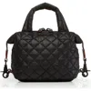 Mz Wallace Micro Sutton Bag In Black/black
