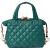 Mz Wallace Micro Sutton Tote In Emerald